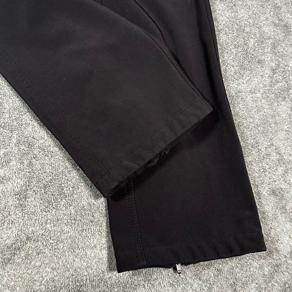 Kuhl Softshell Pants Womens 6 Reg Gray Black Fleece Bootcut Hiking Zip Ankle - Picture 3 of 12